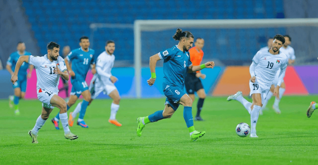 عیراق بە فەڵەستین دۆڕاو خەونی گەیشتنی بە مۆندیال ئاڵۆز بوو