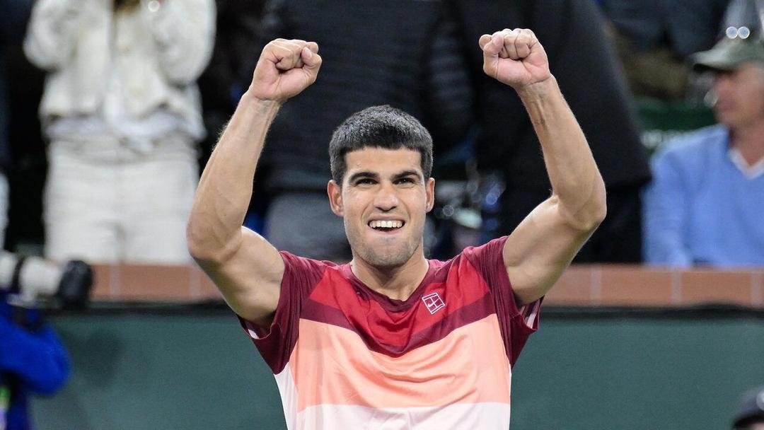 ئەلكارازی هەڵگری نازناو سەركەوت بۆ چارەكی كۆتایی ماستەرزی ئیندیان وێڵز